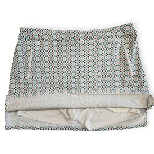 Ruby Rd. Turquoise/Gray/White Golf Skort Size 18W